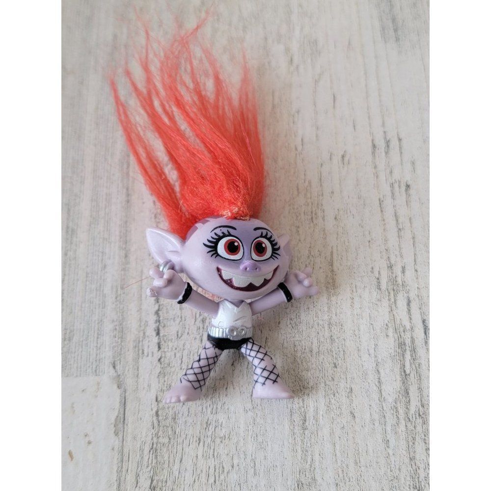 DreamWorks Barb tour World trolls‎ peace sign toy figure